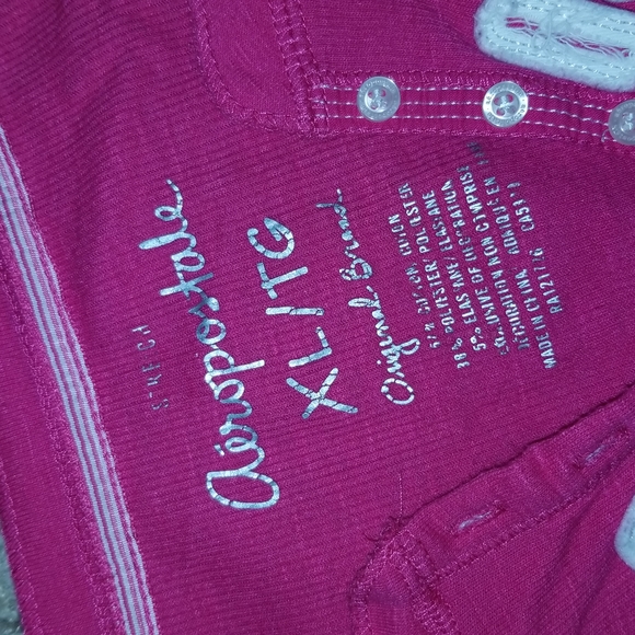 Hot pink Aeropostale thermal - Picture 2 of 2